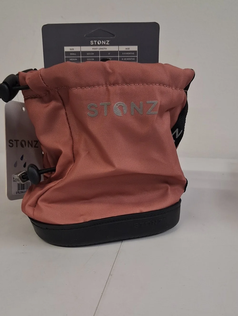 NWT Stonz Puffer Booties - Toddler Dusty Rose
